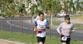 Подробнее о статье Astana Half Marathon: атлеты ҚТЖ пробежали 10 и 21,1 км