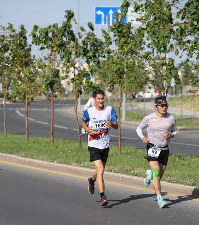 Вы сейчас просматриваете Astana Half Marathon: атлеты ҚТЖ пробежали 10 и 21,1 км