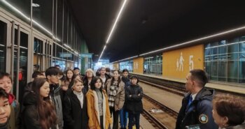 Подробнее о статье Дети ознакомились с работой железной дороги