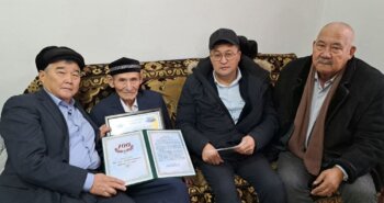 Подробнее о статье ҰОС ардагері Т.Жүнісов 100 жасқа толған