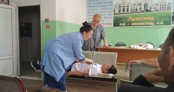 Подробнее о статье Арыс: дүниежүзілік еңбек қорғау күні