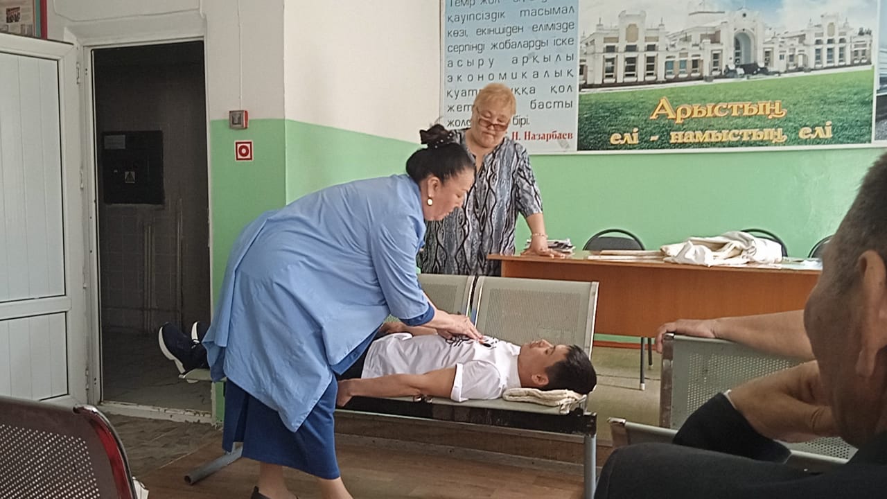 Подробнее о статье Арыс: дүниежүзілік еңбек қорғау күні